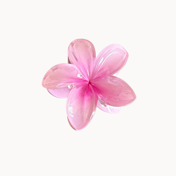 Hawaii hårklemme - pink